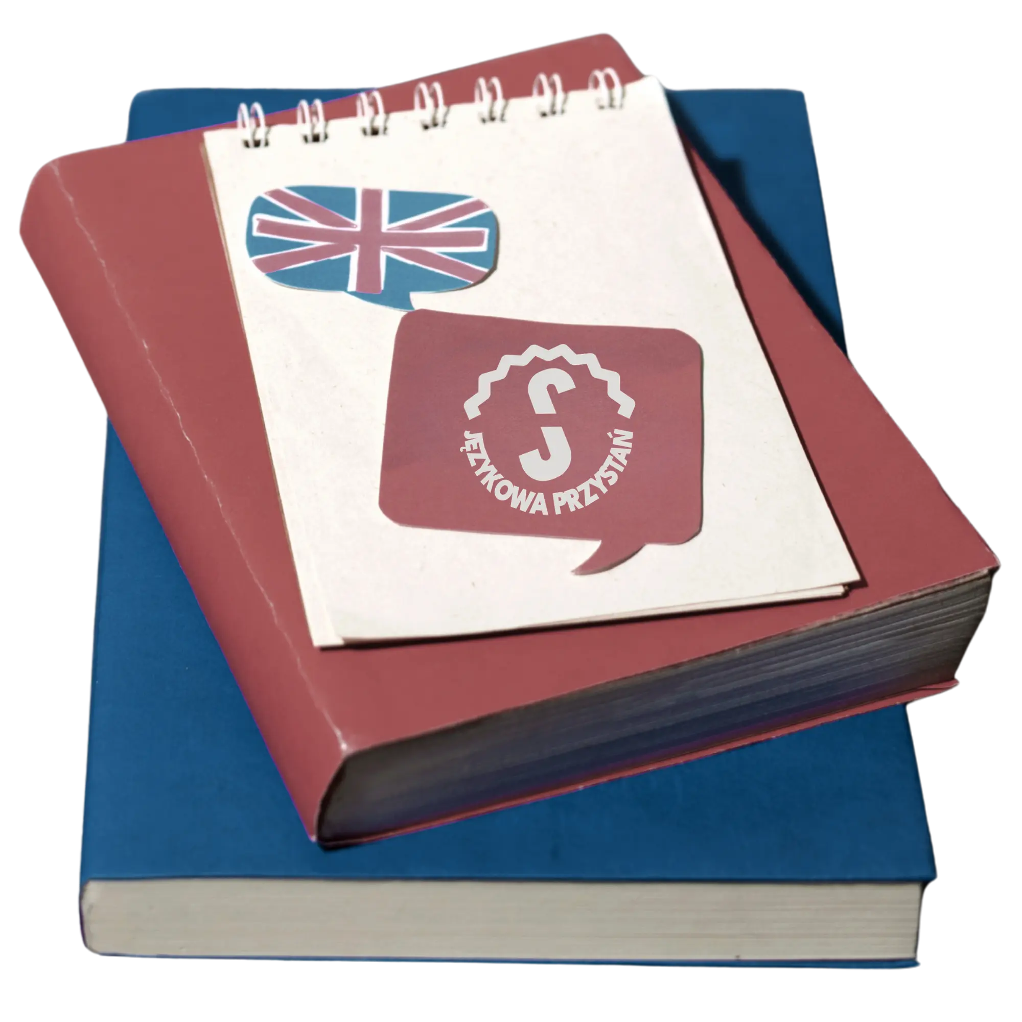 Notatnik i materiały na indywidualne zajęcia angielskiego online